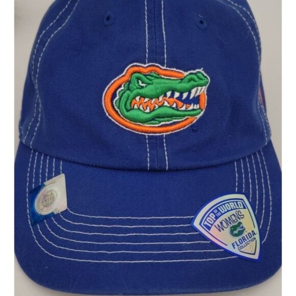 Florida Gators Women’s Hat NEW Top of the World Blue Adjustable Cap NCAA - Picture 6 of 9